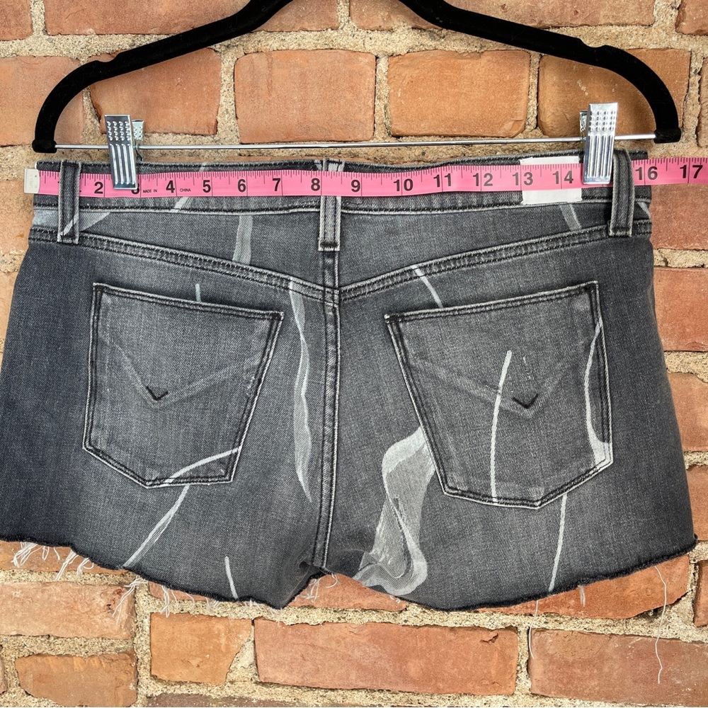 NWOT Hudson Jeans Denim Shorts | Grey - Picture 3 of 6